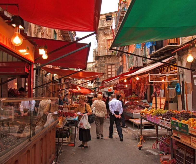 Casetta Poli- Appartamento Con Terrazza - Centro Storico Palermo Zewnętrze zdjęcie